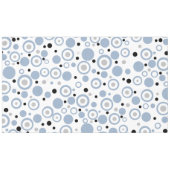 Bold Geometric Slate Blue Tischdecke (Vorderseite (Horizontal))