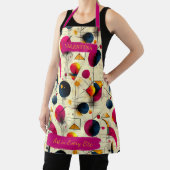 Bold Geometric Splash-Schürze mit Individuelle Nam Schürze (InSitu)