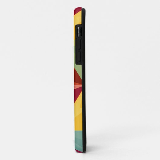 Bold Geometric Triangle Pattern IPhone Case (Hinten/Links)