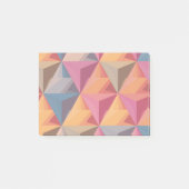 Bold Geometric Triangle Pattern  Post-it Klebezettel (Vorderseite)