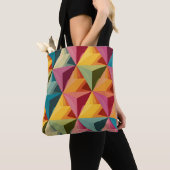 Bold Geometric Triangle Pattern  Tasche (Von Nahem)