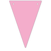 Bold Geometric Triangle Pattern  Wimpelkette (Zweite Fahne)