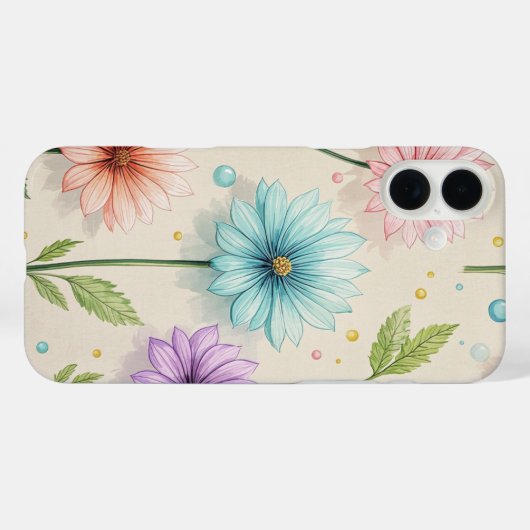 Bold Geometry: Modern Art iPhone Case (Rückseite (Horizontal))