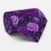 Bold Gift  For Boyfriend Carnation Floral Krawatte (Gerollt)