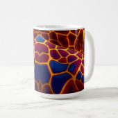 Bold Giraffe Print Kaffeetasse (VorderseiteRechts)