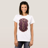 Bold Gold QUEEN Custom Design T-Shirt (Vorne ganz)