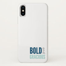 Bold & Gracious iPhone X Fall