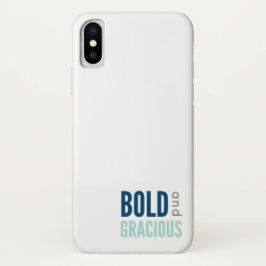 Bold & Gracious iPhone X Fall Case-Mate iPhone Hülle