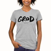 Bold grad moderne trendige Abschluss schwarz