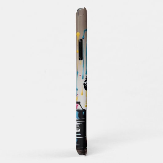 Bold Graffiti Kid Design Case-Mate iPhone Hülle (Hinten/Rechts)