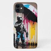 Bold Graffiti Kid Design Case-Mate iPhone Hülle (Rückseite)