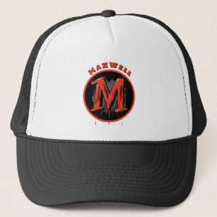 Bold Graffiti Monogram "M" - Anpassbare Stadt Truckerkappe