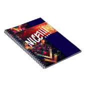 Bold Graphic "NICE!!!!!" Notizbuch Notizblock (Rechte Seite)