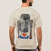 "Bold & Graphted T-Shirt" "Artistic Vibes Graph T-Shirt (Rückseite)