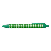 Bold Green and White Chevron Pattern Classic Kugelschreiber (Oberseite)