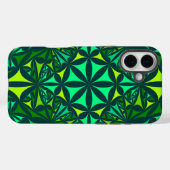 Bold Gren Kaleidoscope Case-Mate iPhone Hülle (Rückseite (Horizontal))