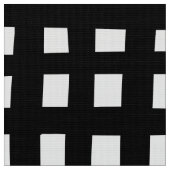 Bold Grid 091216 - Black on White Stoff (Nahaufnahme)