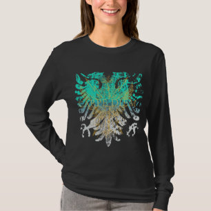 Bold Griffin Turquoise Gold auf Black Carpe Diem T-Shirt