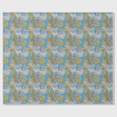 Bold Grungy Islamic Psychedelic Ornament Geschenkpapier (Flach)