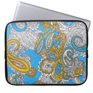 Bold Grungy Islamic Psychedelic Ornament Laptopschutzhülle