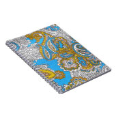 Bold Grungy Islamic Psychedelic Ornament Notizblock (Rechte Seite)