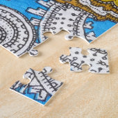 Bold Grungy Islamic Psychedelic Ornament Puzzle (Seite)