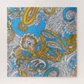 Bold Grungy Islamic Psychedelic Ornament Puzzle (Horizontal)