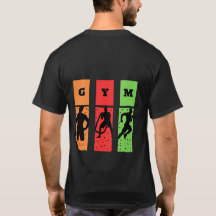 Bold GYM Silhouette T-Shirt.