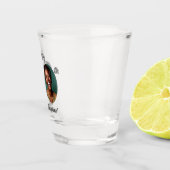 Bold Happy 60th Birthday Photo Schnapsglas (Rechts)