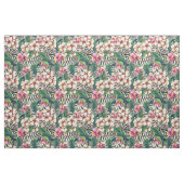 Bold HAWAIIAN Floral Monstera Blätter & Plumeria Stoff (Yard (91,4 cm))