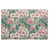 Bold HAWAIIAN Floral Monstera Blätter & Plumeria Stoff (Fat Quarter (45,7 x 55,9 cm))
