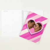 Bold Heart on Blush Stripes Planer (Anzeige)
