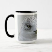 Bold Iconic Ring Billed Gull Georgia Fotografie Tasse (Links)