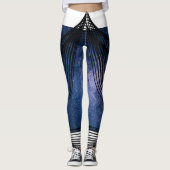 "Bold in Blue Leggings (Vorderseite)