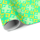 Bold Initial Geometric Special zum Geburtstag Geschenkpapier (Rolleneckpunkt)