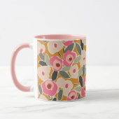 Bold Inky Floral Pattern | Hand-Drawn Botanical Tasse (Links)