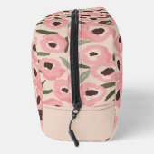 Bold Inky Floral Pattern | Hand-Drawn Botanical Waschbeutel (Rechts)