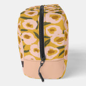 Bold Inky Floral Pattern | Hand-Drawn Botanical Waschbeutel (Rechts)