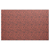 Bold jaguar print - schwarz und rot stoff (Yard (91,4 cm))