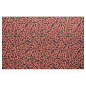 Bold jaguar print - schwarz und rot stoff (Fat Quarter (45,7 x 55,9 cm))