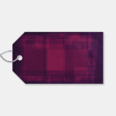 Bold Joy Lila Chalk Weihnachtsgeschenk Tag Geschenkanhänger (Rückseite Horizontal)