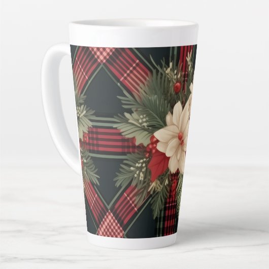 "Bold Karo Classic Tasse" Milchtasse (Linke Ecke)