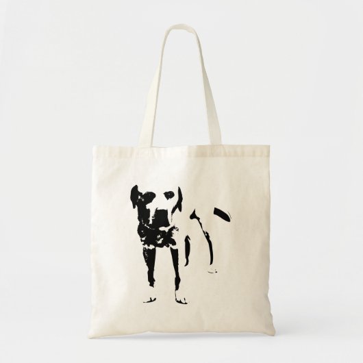 Bold Labrador Art - Alltagsstil Tragetasche (Vorne)