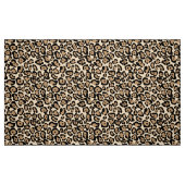 Bold Leopard Print Fabric Tan Black & Brown Stoff (Fat Quarter (45,7 x 55,9 cm))