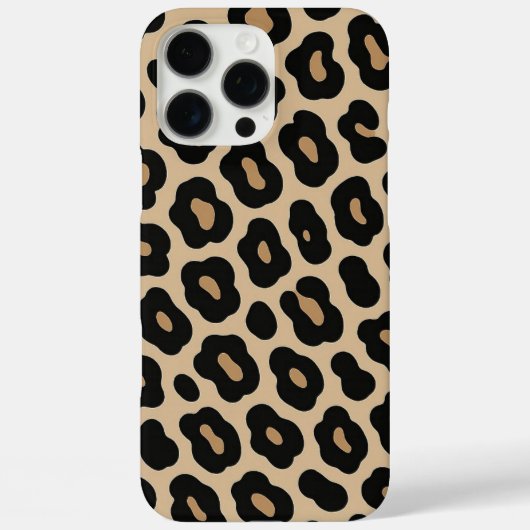 Bold Leopard Print Pattern - fashion accessory  Case-Mate iPhone Hülle (Rückseite)