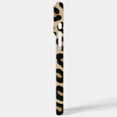 Bold Leopard Print Pattern - fashion accessory  Case-Mate iPhone Hülle (Rückseite / Links)