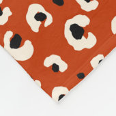 Bold Leopard Print Stilvolle Animal Fleece Blanket (Ecke)