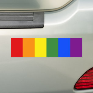 Bold LGBT Autoaufkleber