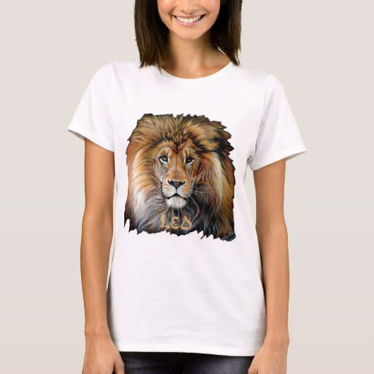 BOLD LION Leo Zodiac T - Shirt (Vorderseite)