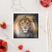 BOLD LION Paper Napkins Serviette (Beispiel)